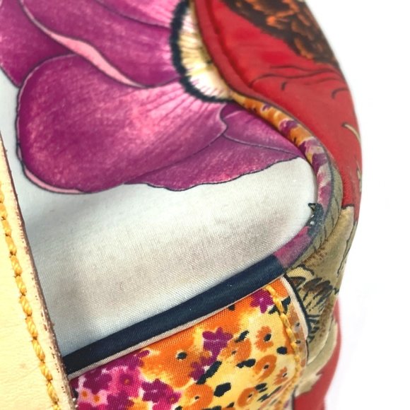 Salvatore Ferragamo Animal Print Tiger Handbag/Tote Bag Nylon Women's Multicolor